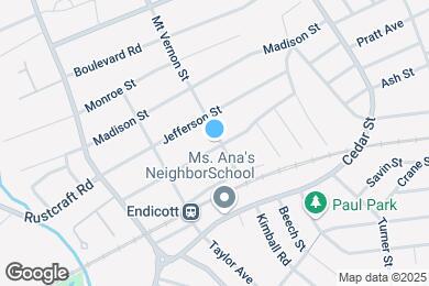 Map image of the property - 409 Mount Vernon St