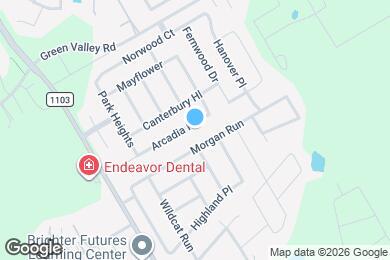 Map image of the property - 265 Arcadia Pl