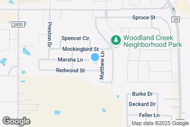 Map image of the property - 2905 Marsha Ln