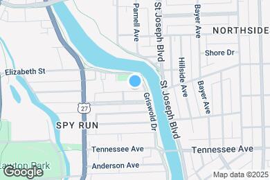 Map image of the property - The Riv On The Greenway Apartments