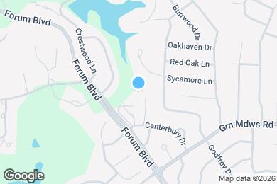 Map image of the property - 3213 Belle Meade Dr