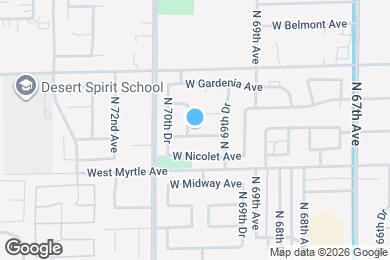 Map image of the property - 6956 W Northview Ave