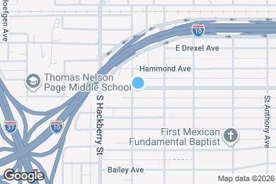 Map image of the property - 206 Rigsby Ave