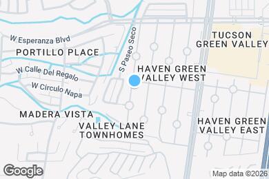 Map image of the property - 329 S Paseo Tierra