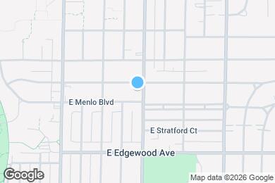 Map image of the property - 3615 N Maryland Ave