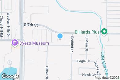 Map image of the property - 725 Chaparral Cir