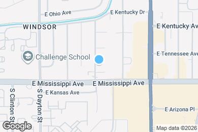 Map image of the property - 1040 S Fulton St