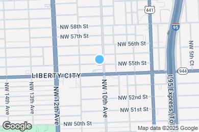 Map image of the property - 1020 NW 55th St