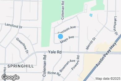 Map image of the property - 4454 Mayo Ave