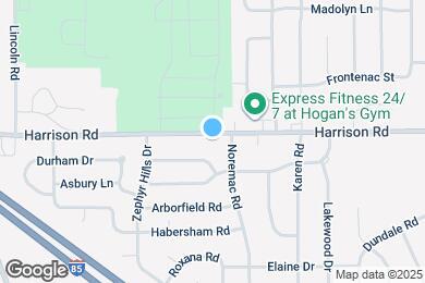 Map image of the property - 3348 Harrison Rd