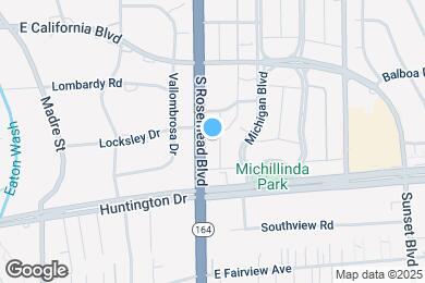 Map image of the property - 850 S Rosemead Blvd