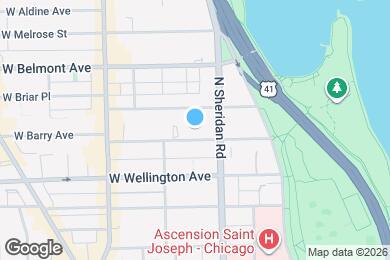 Map image of the property - 426 W Barry Ave