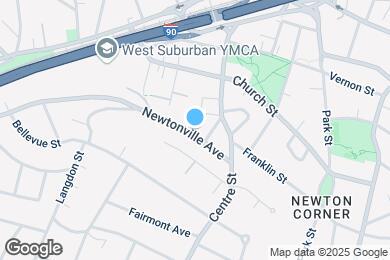 Map image of the property - 39 Newtonville Ave