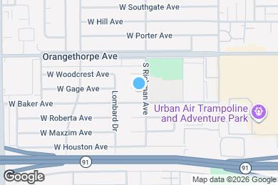 Map image of the property - 506 W Gage Ave