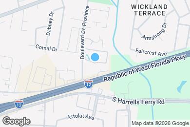 Map image of the property - Patriot Point of Baton Rouge