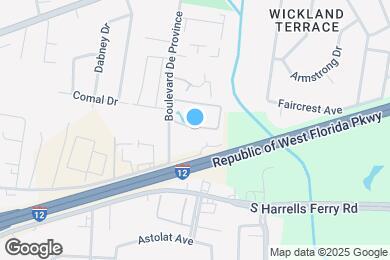 Map image of the property - Patriot Point of Baton Rouge (FKA Kingston Point)