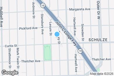 Map image of the property - 18235 Tracey St