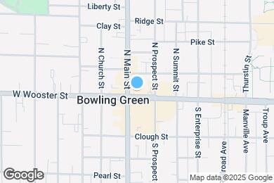 Map image of the property - 121 E Wooster St