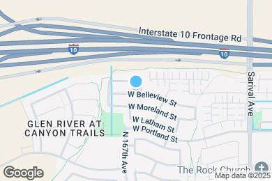 Map image of the property - 16662 W Belleview St