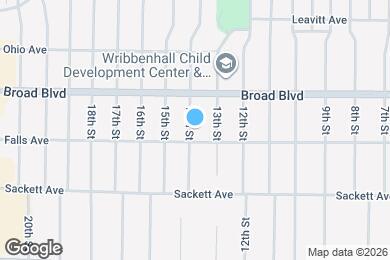 Map image of the property - 1923 14th St