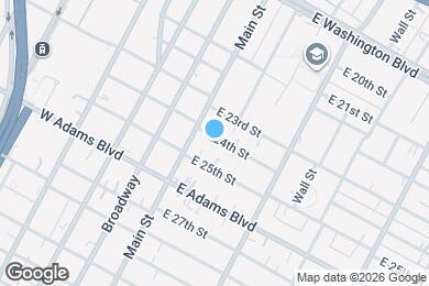 Map image of the property - 122 E 24th St