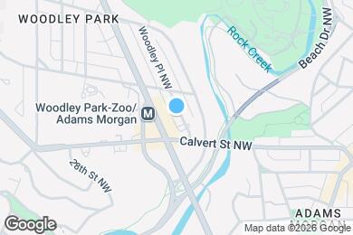 Map image of the property - 2624 Woodley Place Northwest