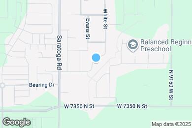 Map image of the property - 1329 White St