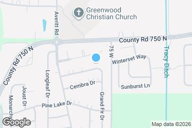 Map image of the property - 540 Mountain Pine Dr