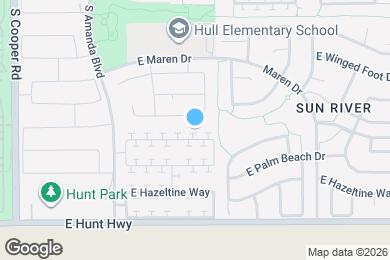 Map image of the property - 2418 E Peach Tree Dr