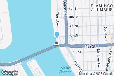 Map image of the property - 540 West Ave