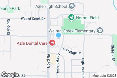 Map image of the property - 1021 Timberoaks Dr