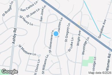 Map image of the property - 3557 St Joachim Ln