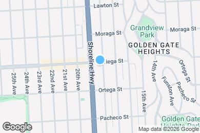 Map image of the property - 1811 18th Ave