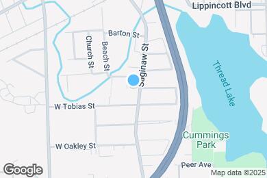 Map image of the property - 2500 S Saginaw St