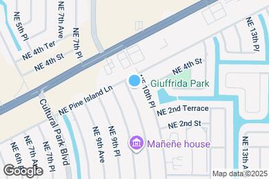 Map image of the property - 241 NE 10th Ave