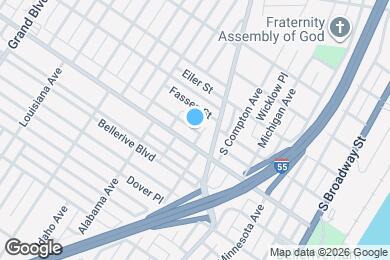 Map image of the property - 520 Fassen St