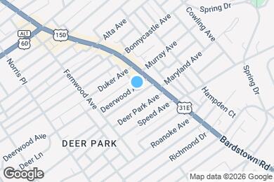 Map image of the property - 1944 Deerwood Ave