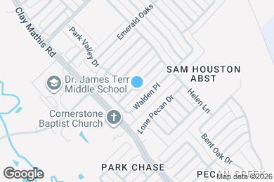 Map image of the property - 2128 Amber Springs