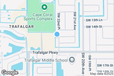 Map image of the property - 1505 SW 22nd Pl