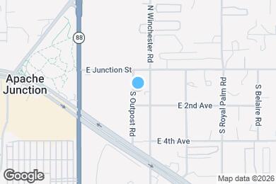 Map image of the property - 127 S Outpost Rd