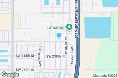 Map image of the property - 23572 SW 107th Pl