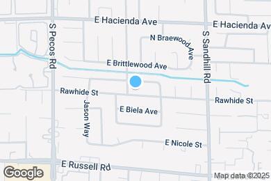 Map image of the property - 3620 Rawhide St