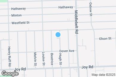 Map image of the property - 9101 Hugh St