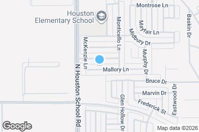 Map image of the property - 2447 Mallory Ln