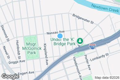 Map image of the property - 604 Morgan Ave