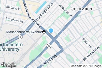 Map image of the property - 416 Massachusetts Ave