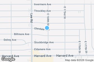 Map image of the property - 16816 Glendale Ave