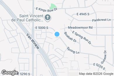 Map image of the property - 1420 Spring Ln