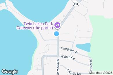 Map image of the property - 106 W Spring Dr