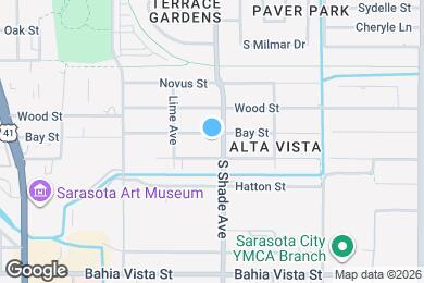 Map image of the property - 2380 Bay St